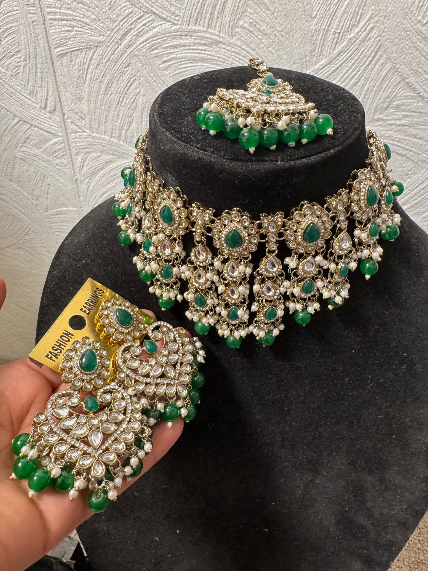 Bollywood Indian Pakistani jewellery set