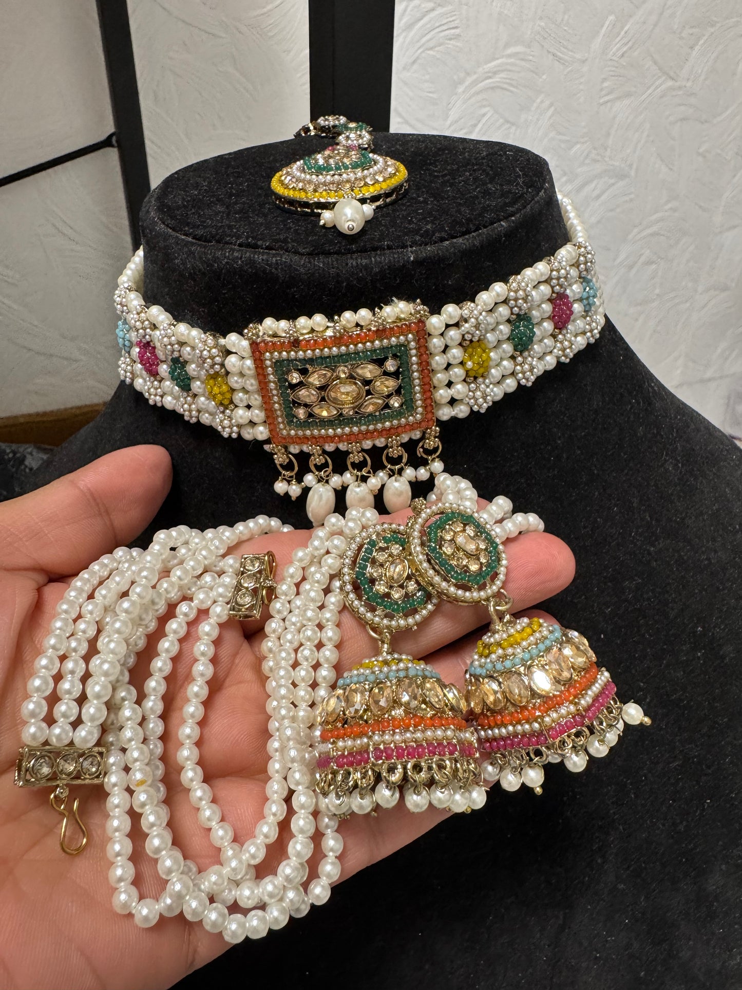 Bollywood Indian Pakistani Afgani jewellery set