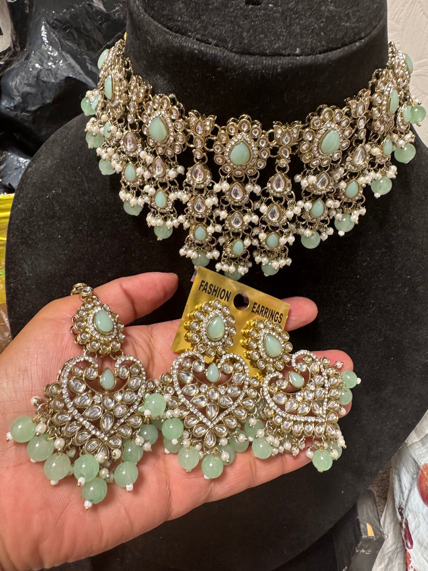 Bollywood Indian Pakistani jewellery set