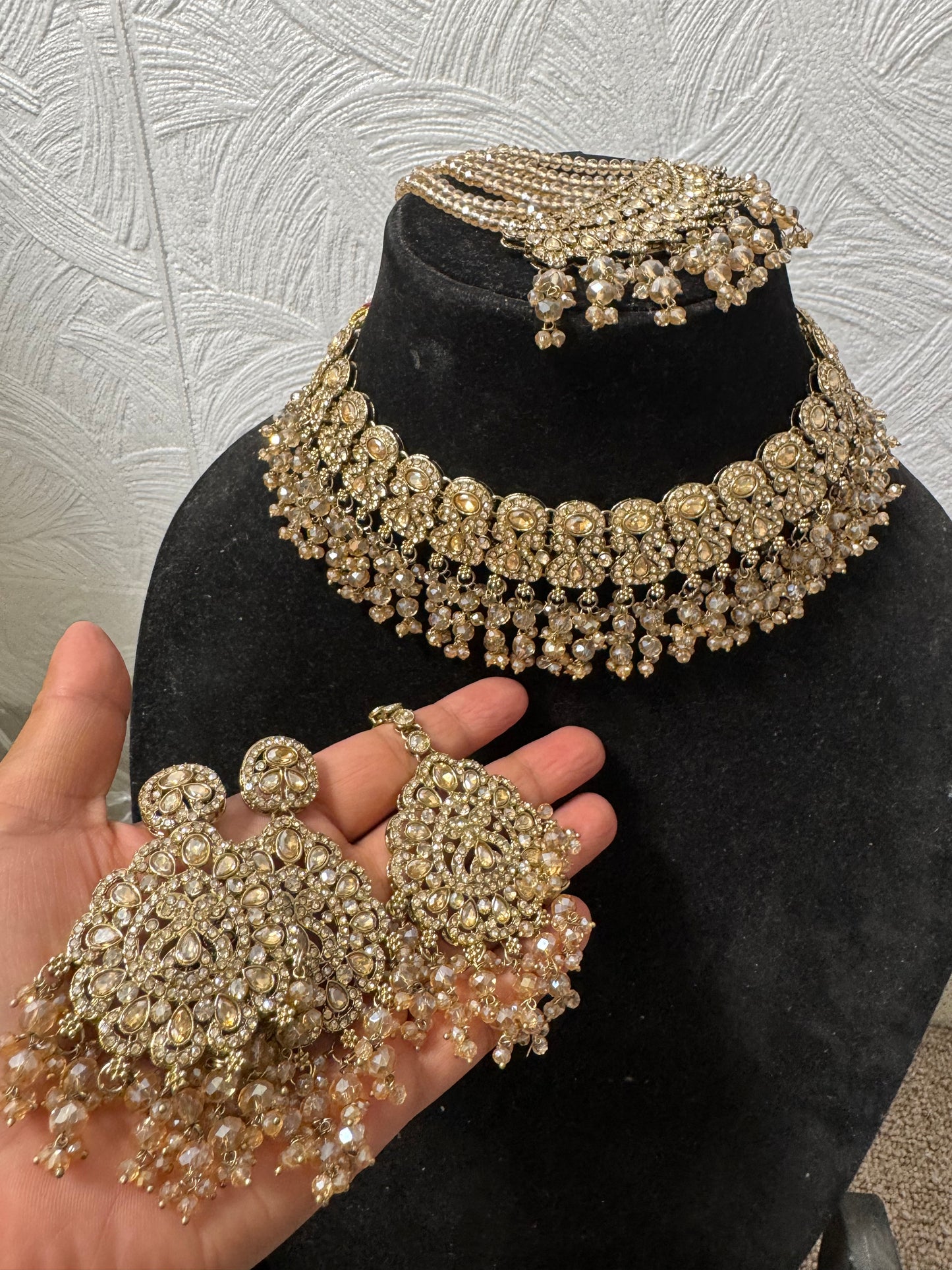 Bollywood Indian Pakistani crystal set