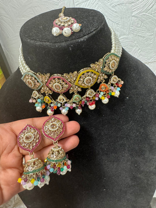 Bollywood Indian Pakistani jewellery set
