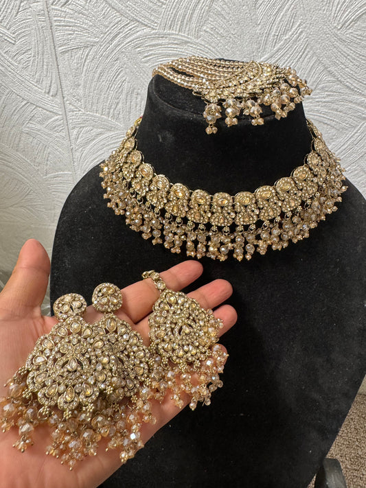 Bollywood Indian Pakistani crystal set