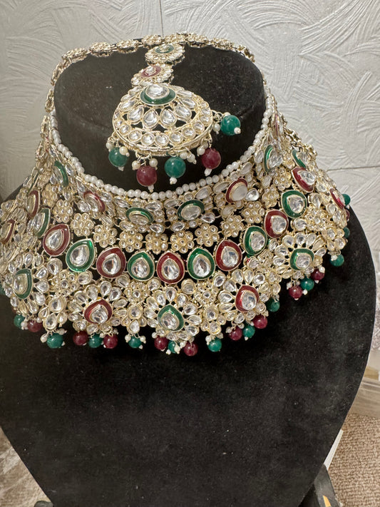Bollywood Indian Pakistani jewellery set