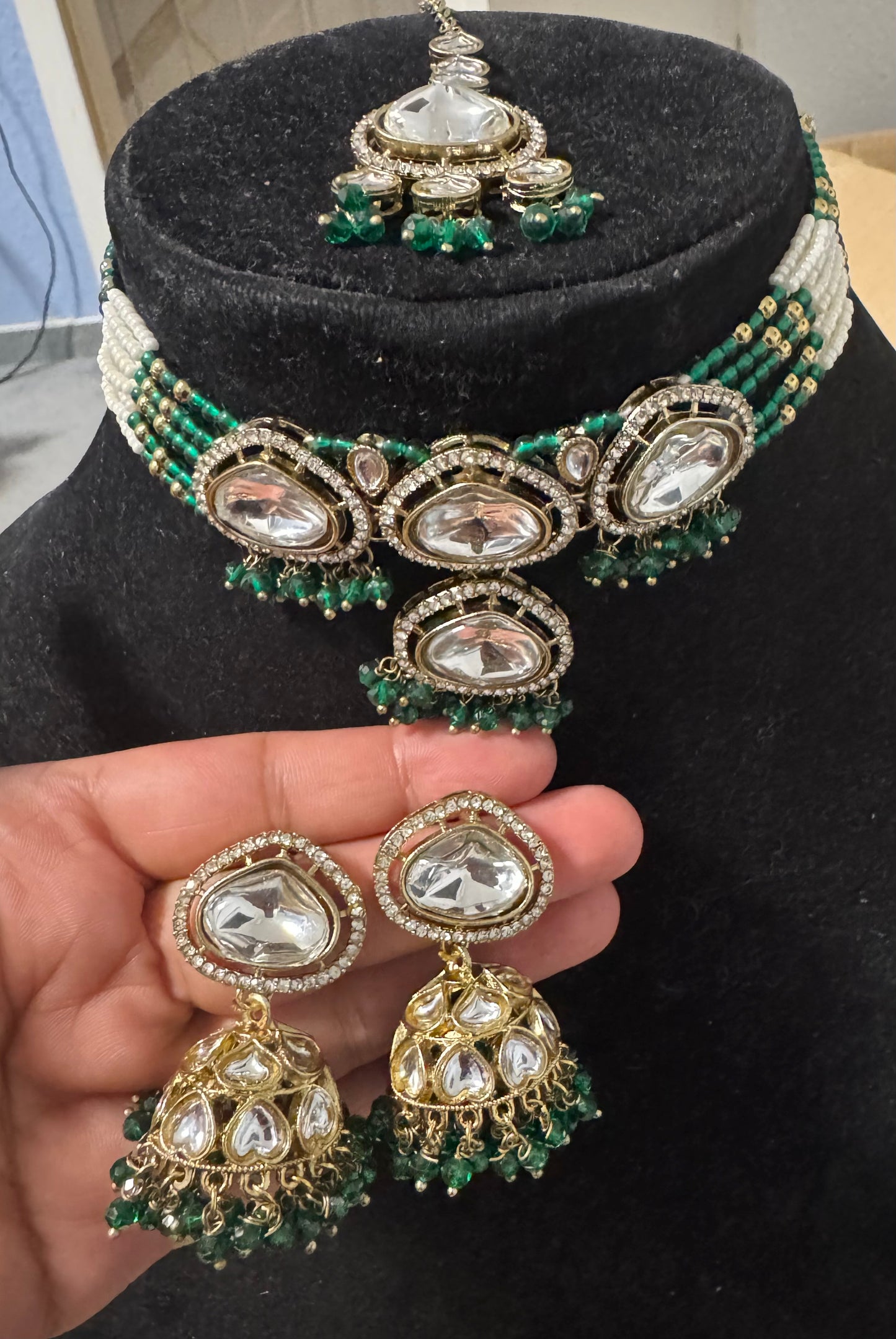 Bollywood Indian Pakistani Afgani jewellery set