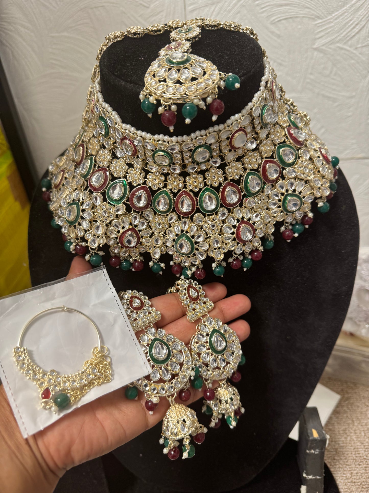 Bollywood Indian Pakistani jewellery set