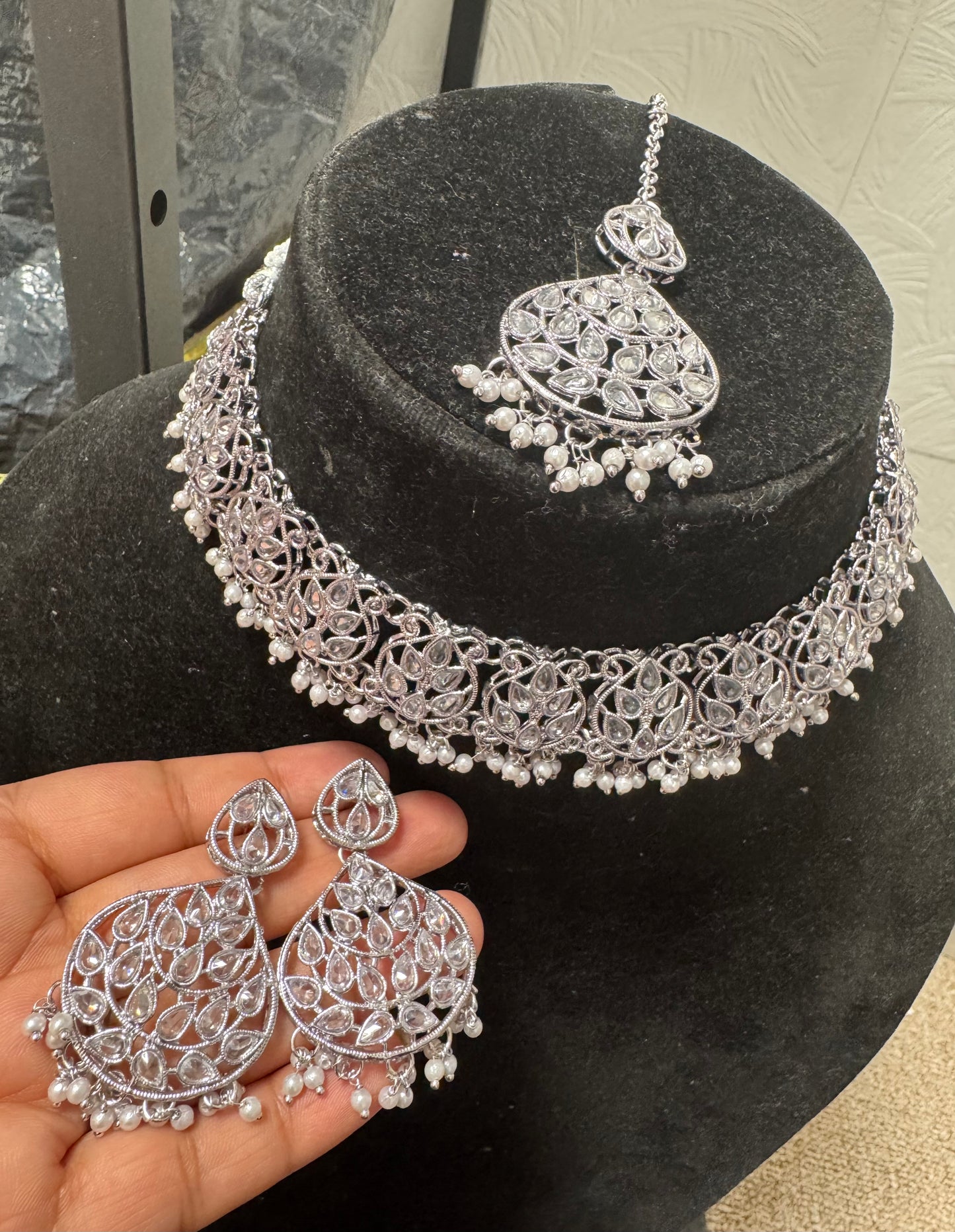 Bollywood Indian Pakistani jewellery set